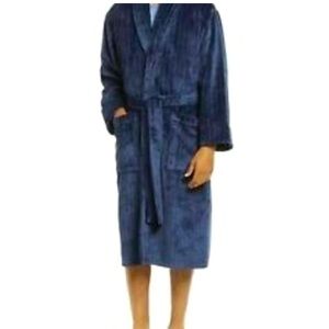 Daniel Buchler Mens Plush Soft Robe M/L